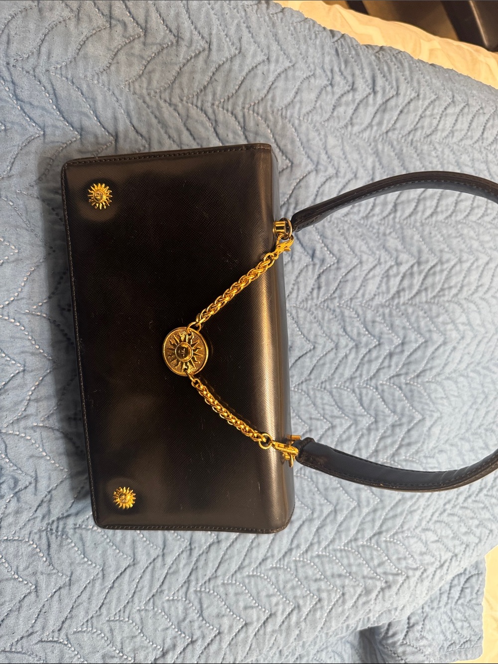 Sale Today 
Versace Rare Vintage Hand Bag ( 💯 Authentic ) - Picture 11 of 12